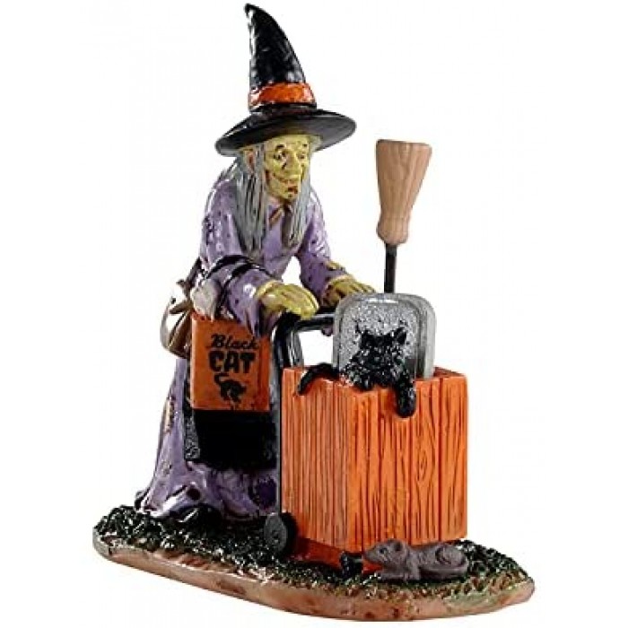 Figurines Sorcière fait son  magasinage d'Halloween # 02911