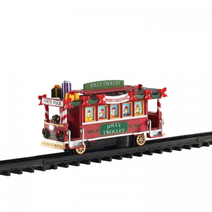 Train Jolly Va Et Viens New Lemax Village Collection 04738 Jolly Train Battery Operated 2022