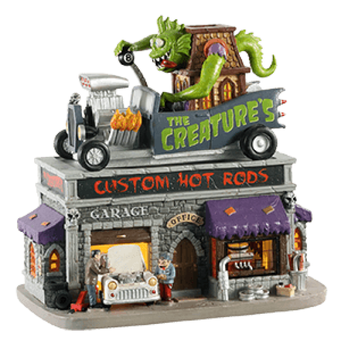 The Creature's Custom Hot Rod Shop House # 05611
