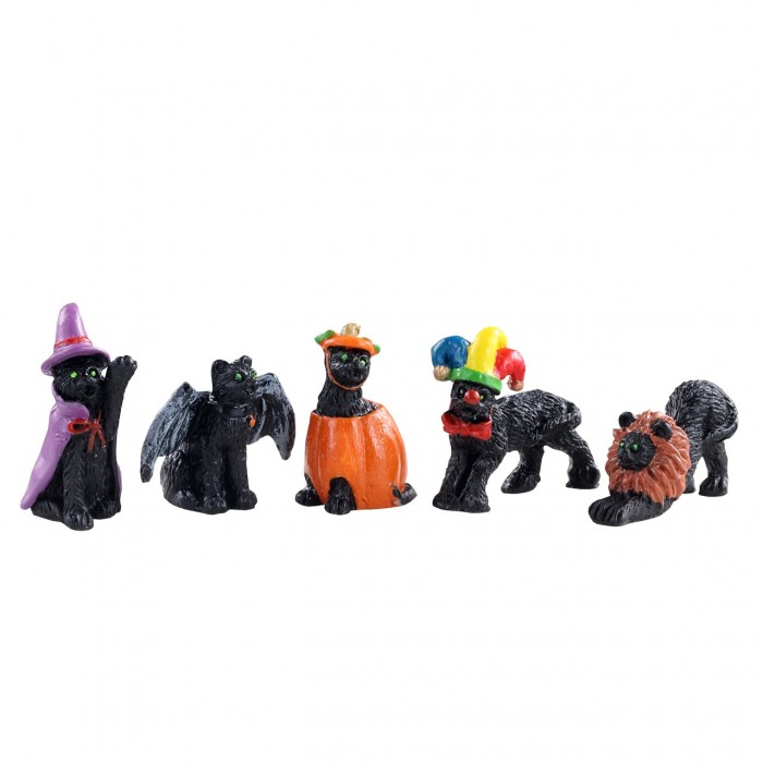 Figurines Chats d'Halloween # 12014