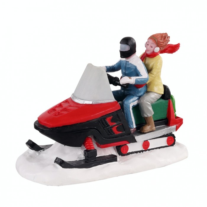 Figurines Couple en motoneige # 12018