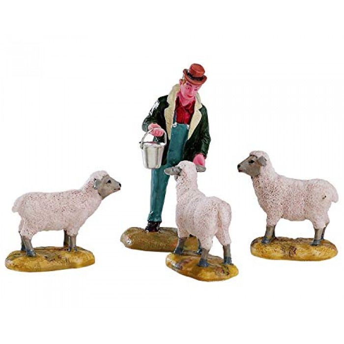 The Good Shepherd, Set Of 4 Figurines # 12499