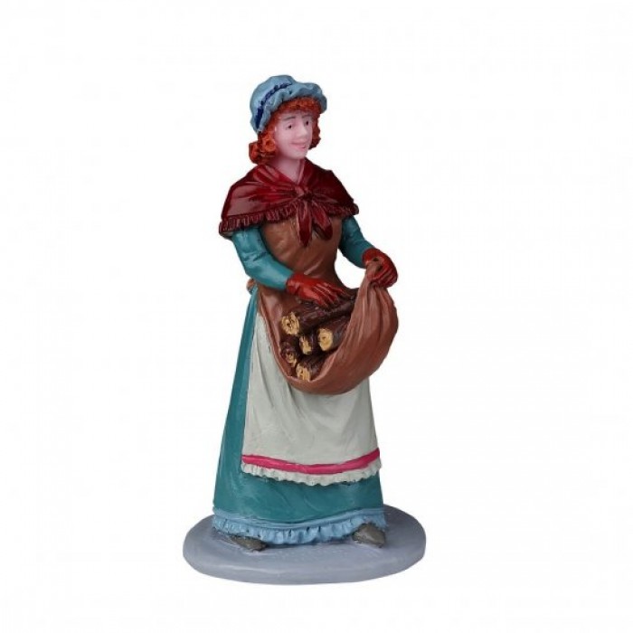 Figurines Femme avec bois d'allumage # 22114