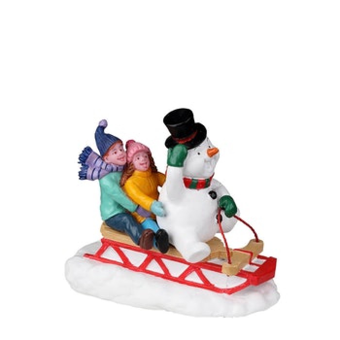 Figurines Glissons avec le bonhomme de neige # 22119