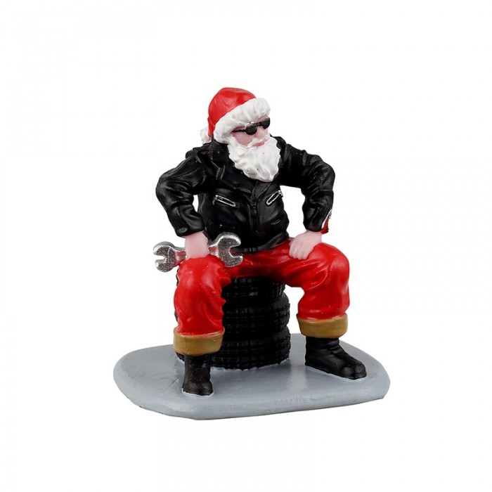 Figurines Père Noël mécanicien # 22139