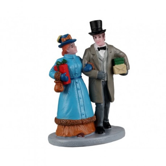Christmas Shopping Date Figurines # 22144