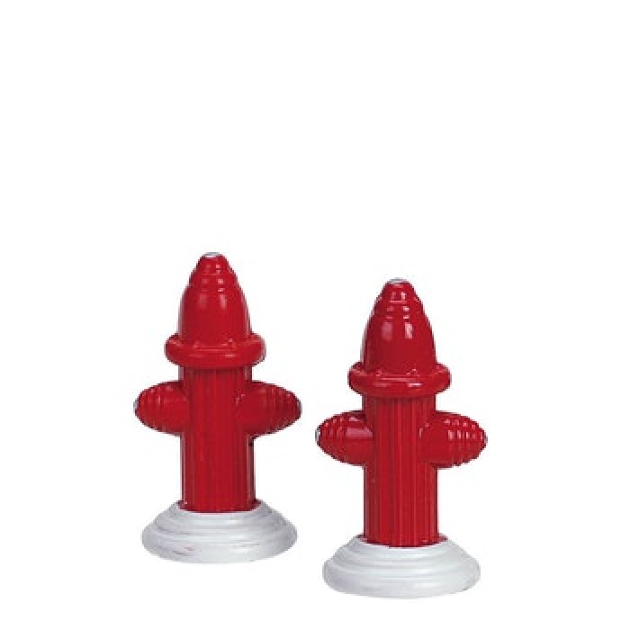 Metal Fire Hydrant Set Of 2 Accessory # 24986