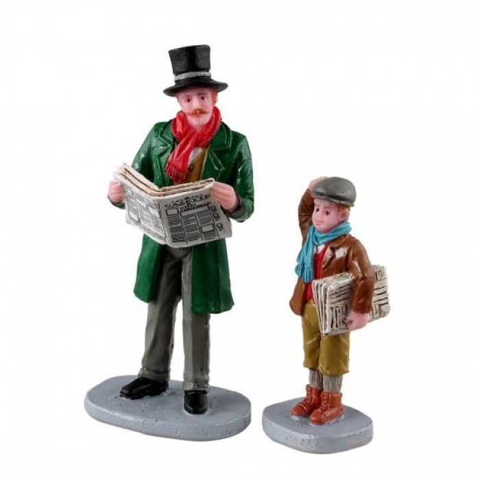 Figurines Garçon vendeur de journaux # 32203