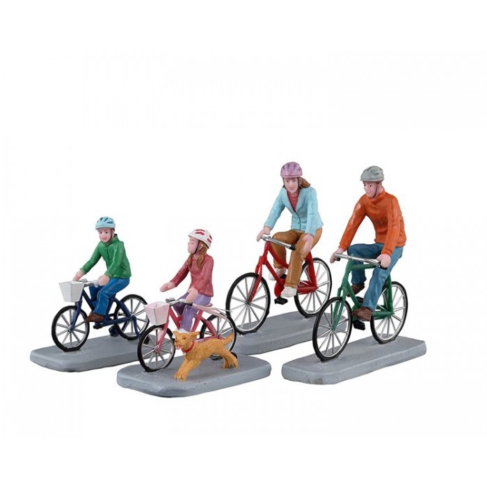 Figurines Famille en vélo # 32220