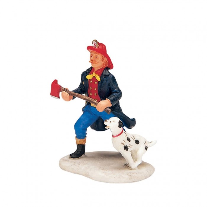 Figurines Pompier avec son damaltien # 32751