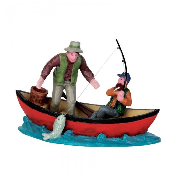 Figurines Un père et son fils à la pêche # 52344