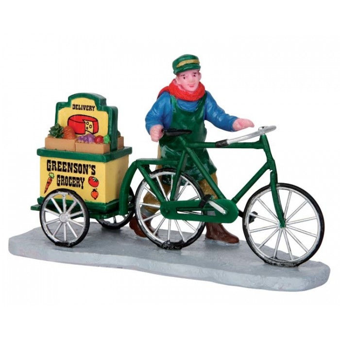 Figurines Livreur de dépanneur en bicyclette # 52359