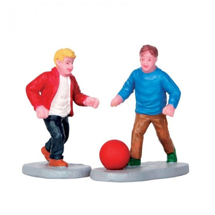 Figurines Enfants jouant au ballon # 52376