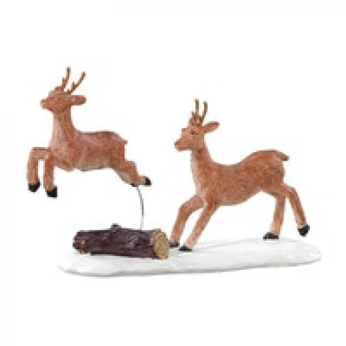 Prancing Reindeer Figurines # 82586