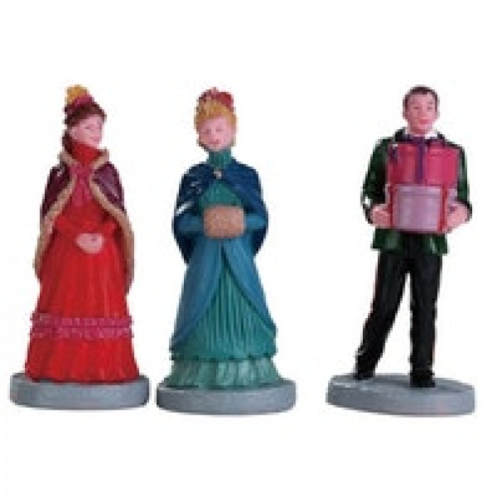 New Hoilday Hats Set of 3 Figurines # 82597